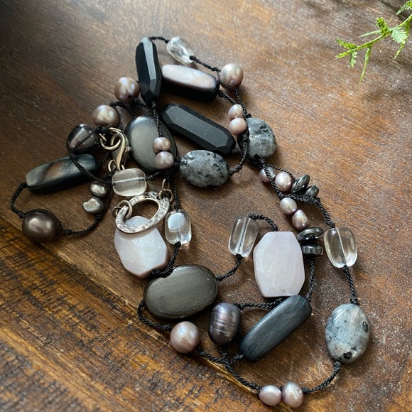 Silpada Mixed Media Layering Necklace - Picture 3 of 4